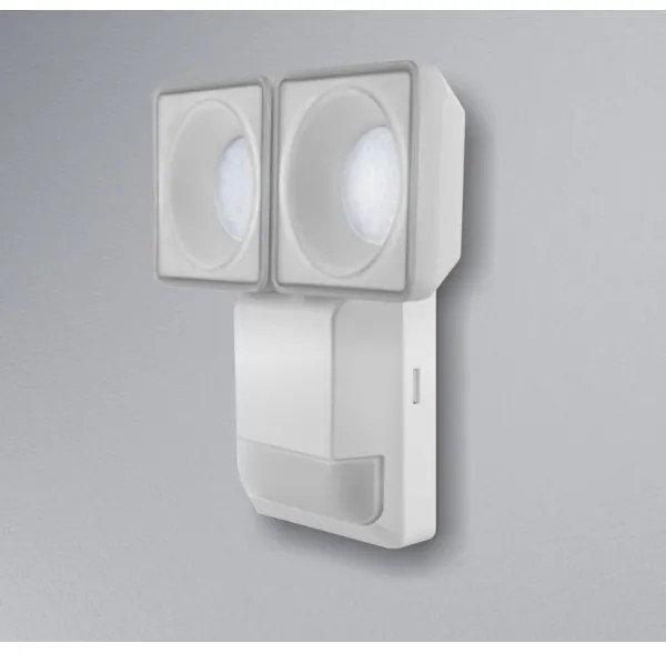 Ledvance - LED Vonkajšie nástenné svietidlo so senzorom SPOT 2xLED/8W/230V IP55