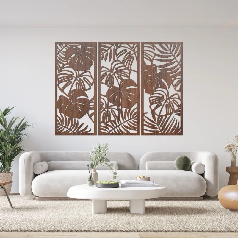 Tropické listy monstera a papraď | SENTOP HDF0533