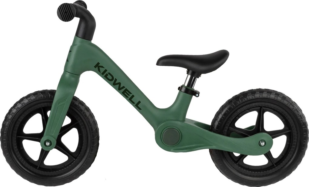 Skladacie detské odrážadlo Kidwell FLEX – ľahké 2,9 kg, CLICK & FOLD, EVA kolesá