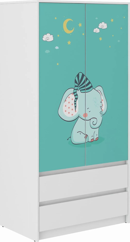 Wooden Toys Detská skriňa B-9 SLONÍK