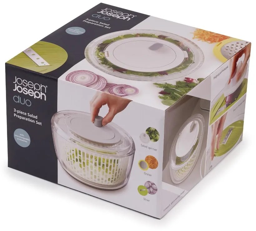 Odstreďovacia misa na šalát ø 24 cm Duo – Joseph Joseph