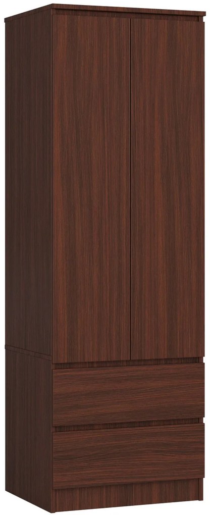 Šatníková skriňa Suman (wenge). Akcia -20%. Vlastná spoľahlivá doprava až k Vám domov. 1068649