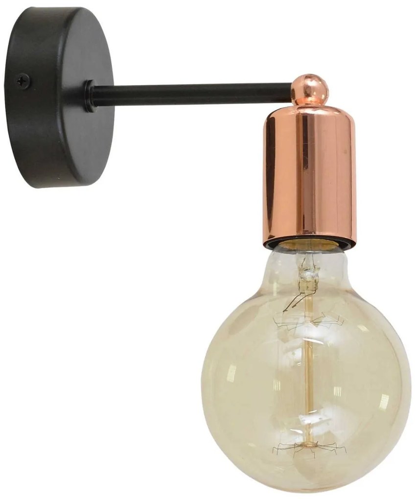 Nástenné svietidlo Edison, výber z 3 farieb