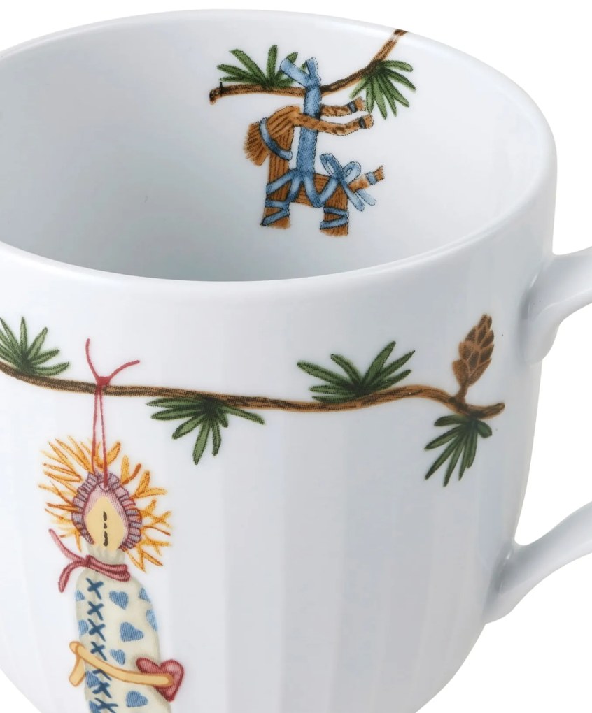 KÄHLER Porcelánový hrnček Hammershøi Christmas 2024