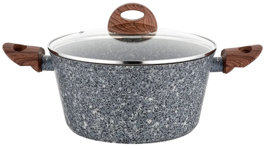 Florina Hrniec s pokrievkou Master MG, 24 cm, 4,1 l, šedá, pr. 24 cm