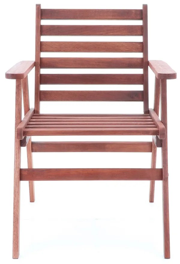 Záhradná stolička Lonzo, hnedá