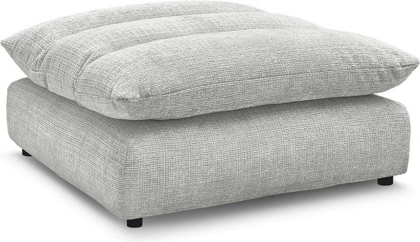 Svetlosivá ženilková podnožka Neil – Bobochic Paris