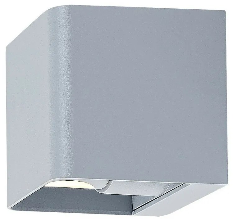 Rabalux 77170 vonkajšie nástenné LED svietidlo Hallstatt, 10 W, sivá