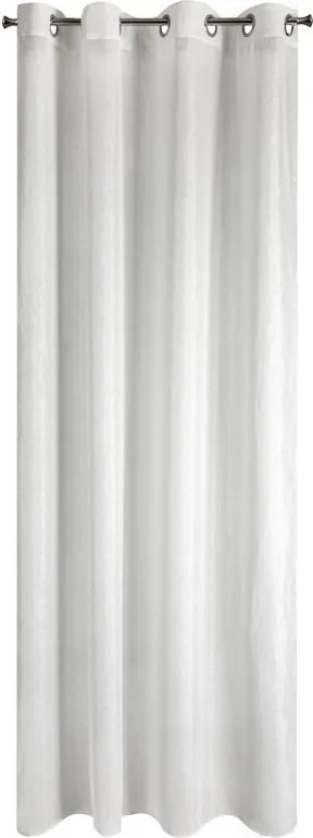 ZÁCLONA ELICIA 140X250 CM BIELA