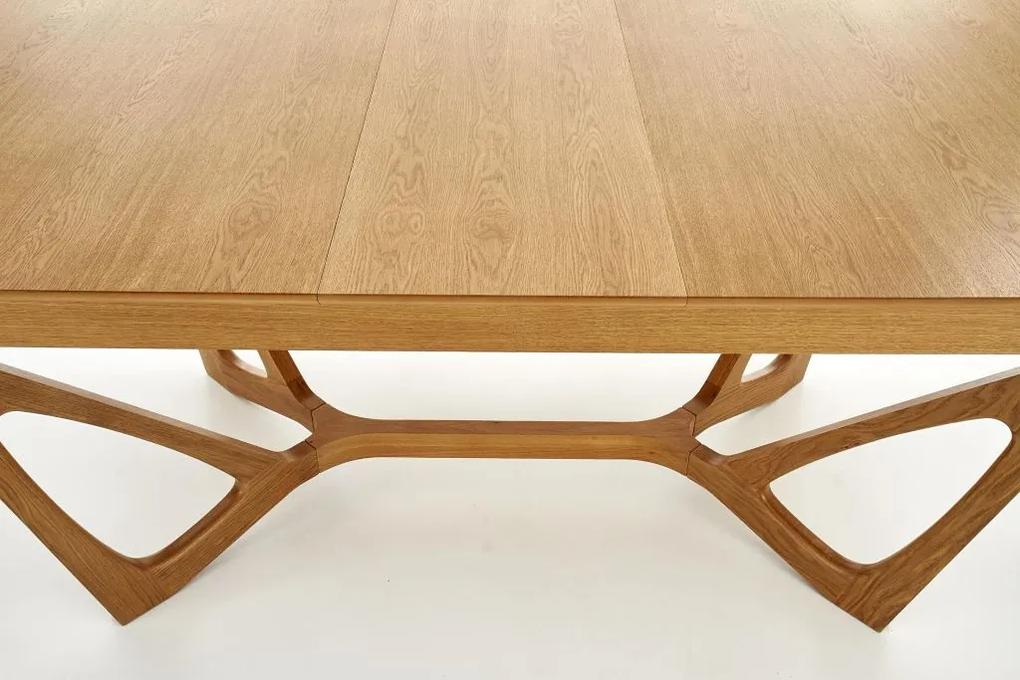 Jedálenský rozťahovací stôl WENANTY, medový dub