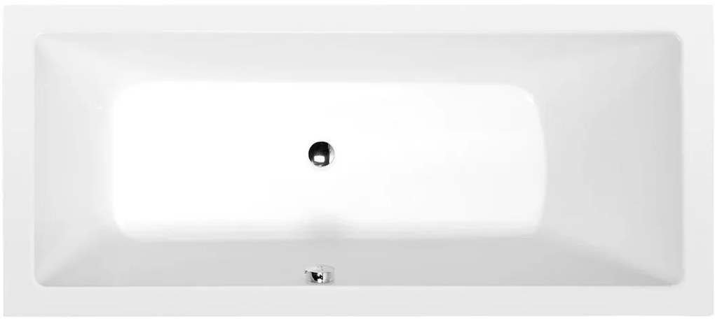Polysan Polysan, MIMOA obdĺžniková vaňa 170x80x39cm, biela, 71713