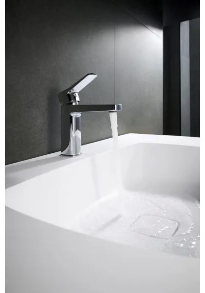 KFA Armatura 4522-825-00 - Umývadlová batéria + výpusť MALAGA 17 cm lesklý chróm