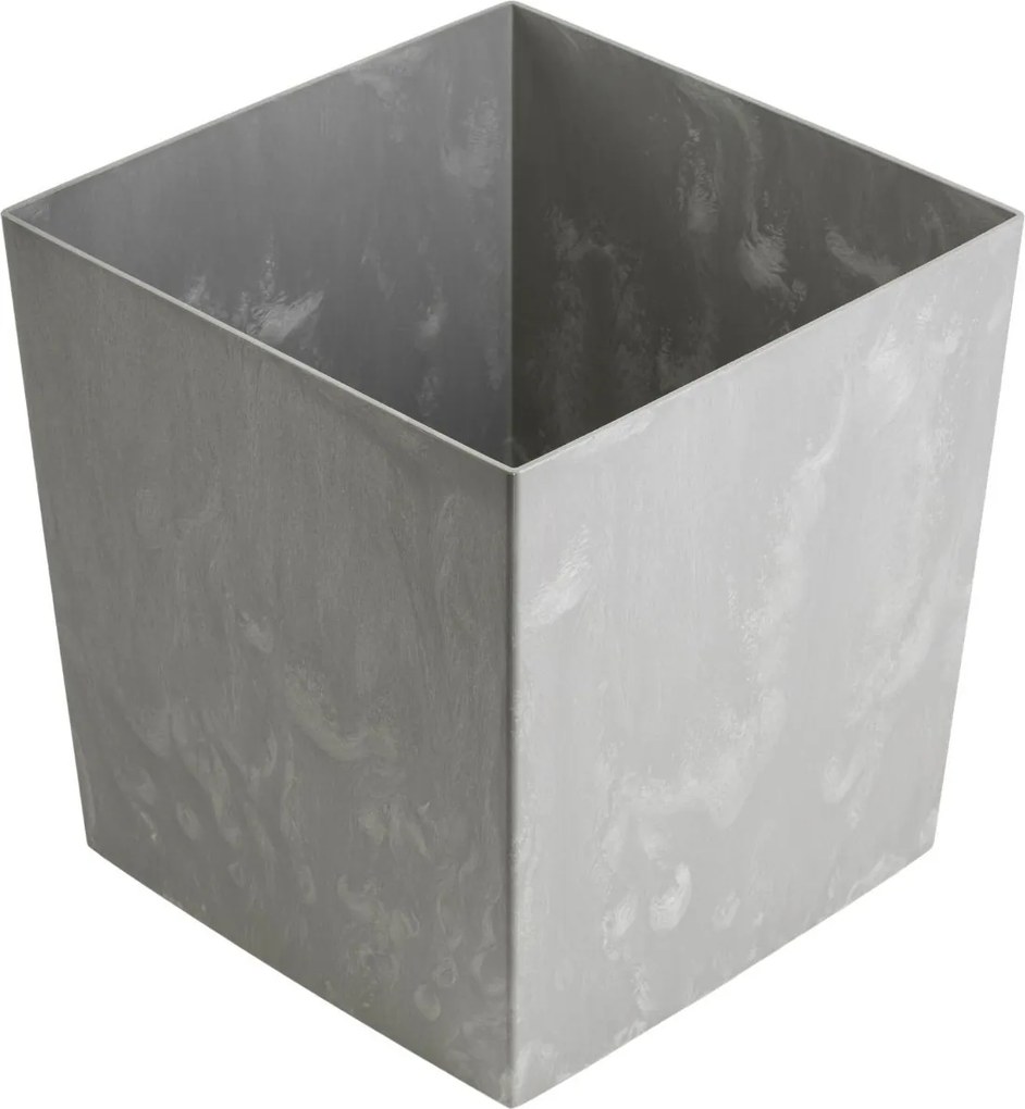 Kvetináč FLORE Betón 41x39,5x39,5 cm sivý