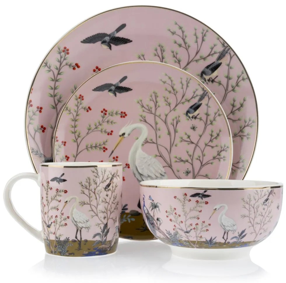 Porcelánový tanier Ashley 4, (fi) 26 cm, viacfarebný