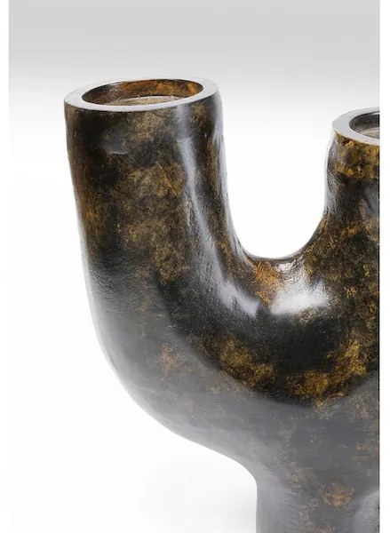 Candle svietnik čierno-hnedý 60 cm