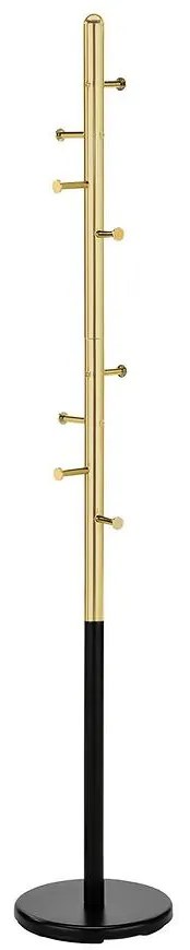 Vešiak W68 čierna/zlatá