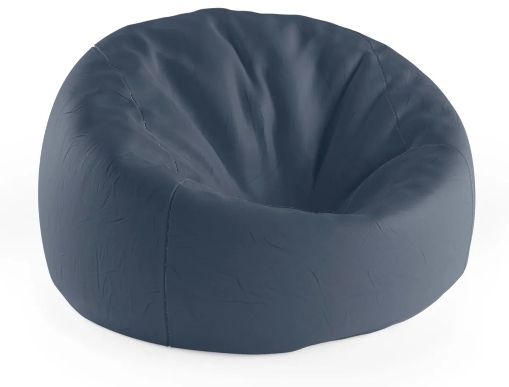 Sablio Sedací vak Cocoon Tmavě modrá - 115 x 75 cm x 45 cm