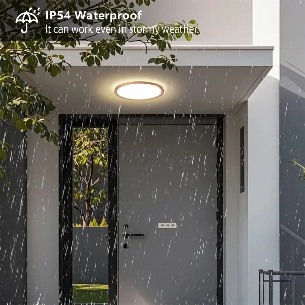 Brilagi - LED kúpeľňové stropné svietidlo ULTRA SLIM LED/18W/230V pr. 30 cm ružové zlato IP54