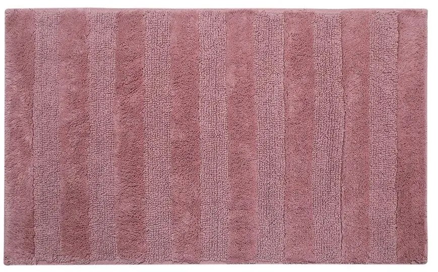 Kúpeľňový koberček 50x80 cm ružový šik 2