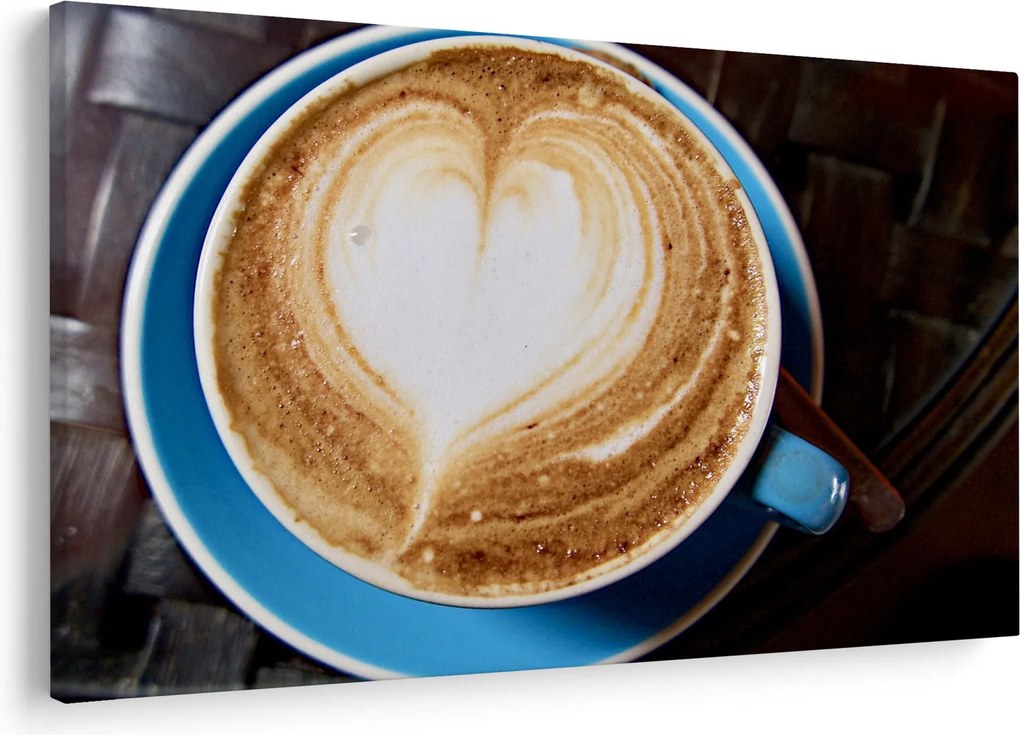 Obraz - Latte Art (90x60 cm)