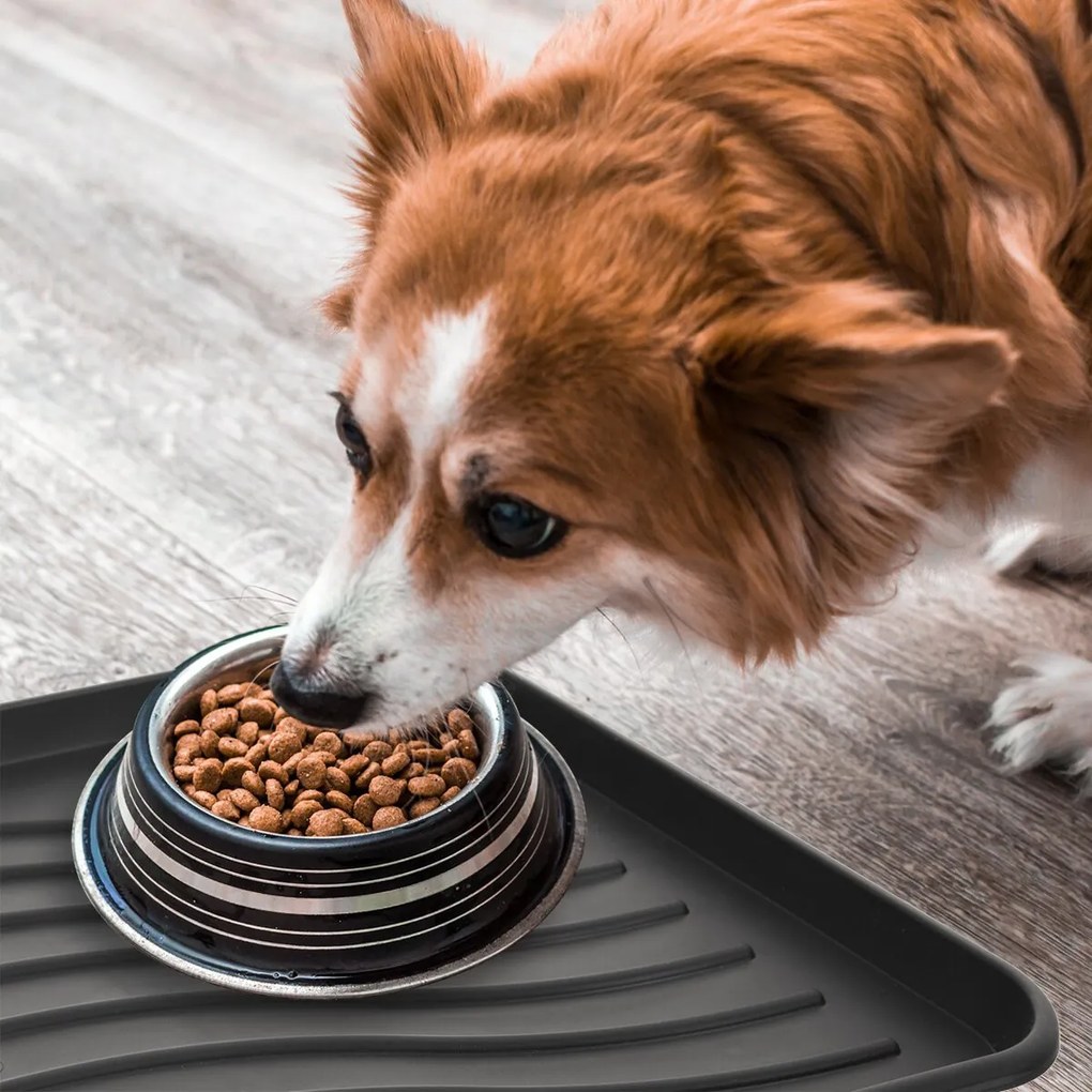 Orion Odkvapkávač na topánky, podložka ANTI-DROPS antracit, 50 x 38 cm