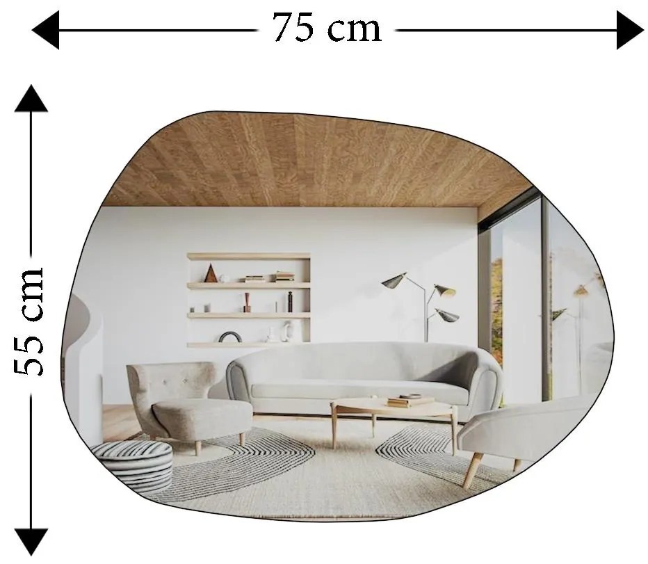 Zrkadlo Voduli (transparentný) . Akcia -20%. Vlastná spoľahlivá doprava až k Vám domov. 1094160