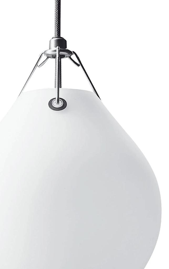 Louis Poulsen Moser sklenená závesná lampa Ø20,5cm