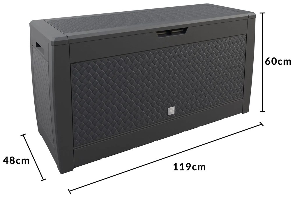 InternetovaZahrada Úložný box Matuba 310 L - antracit