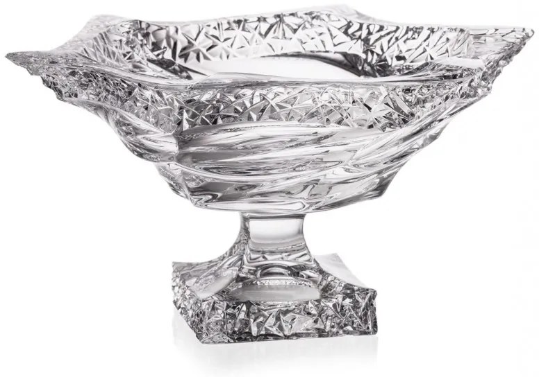 BOHEMIA TREASURY KRIŠTÁĽOVÁ MISA BOHEMIA FLAMENCO ICE NA NOHE 330MM
