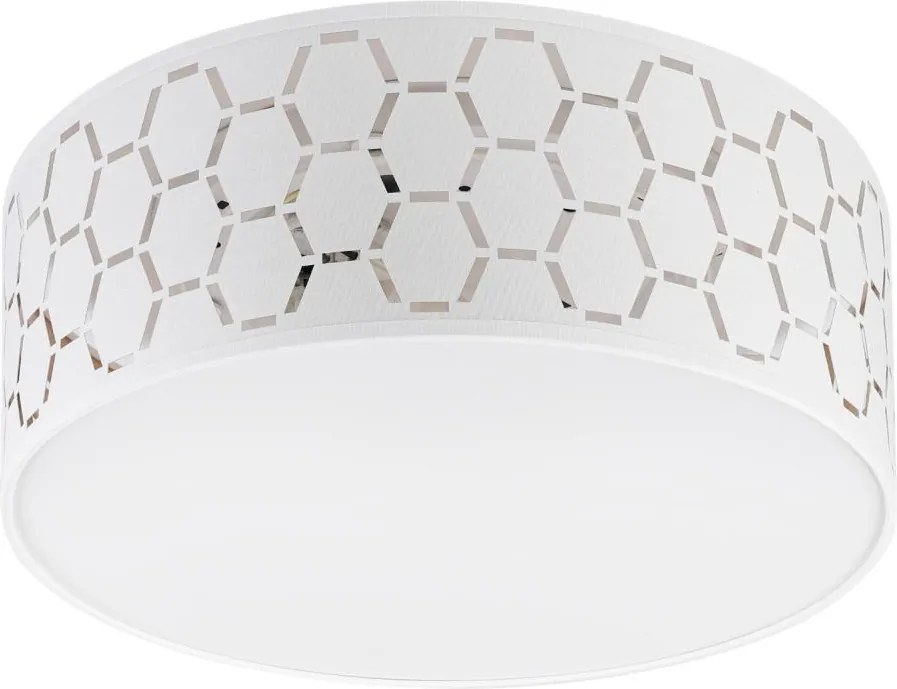 Stropné svietidlo ULLE 1xE27/15W/230V priemer 35 cm biela