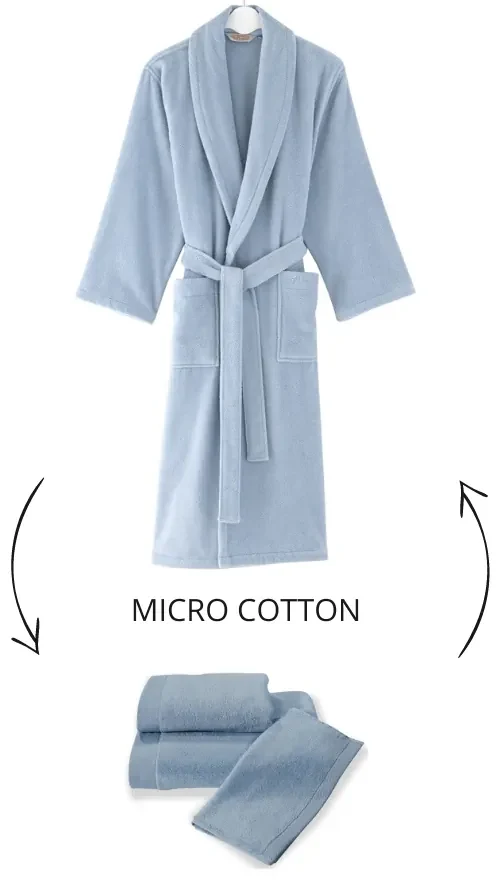Soft Cotton Pánsky a dámsky župan MICRO COTTON