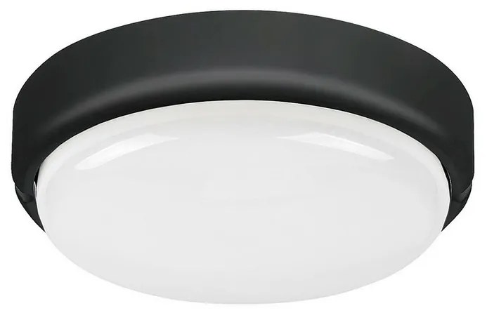 Rabalux 7407 vonkajšie/kúpeľňové nástenné/stropné LED svietidlo Hort, čierna