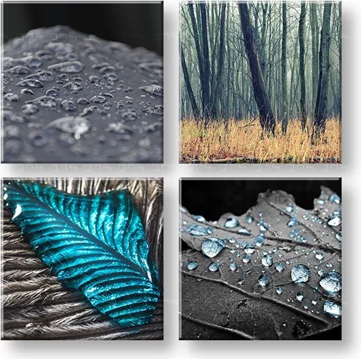 Obraz na stenu Tears of the time 4 dielny XOBKOL10E42