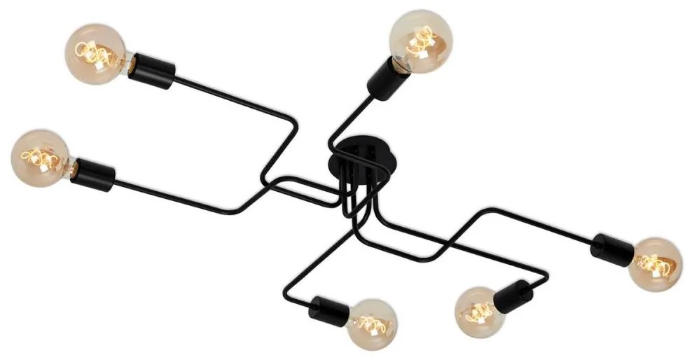 Briloner 2887-065 - Prisadený luster FARETTO 6xE27/60W/230V