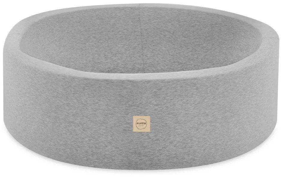 Suchý bazén pre deti 90 x 30 + 200 loptičiek - svetlo šedý