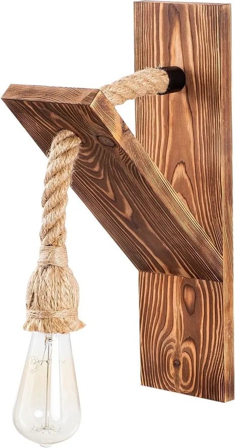 Nástenné svietidlo v prírodnej farbe Erebos – Opviq lights