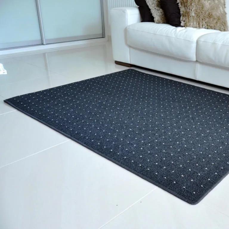 Kusový koberec UDINESE antracit 60 x 110 cm | BIANO