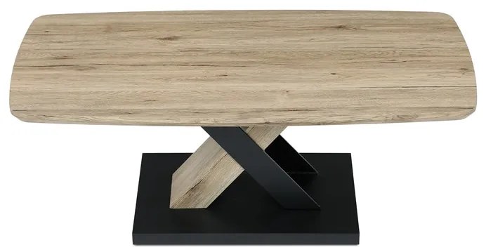 Autronic BONTEC Konferenčný stolík 120x60cm, mdf, dub san remo, CT-W1570 SRE Farba: Hnedá