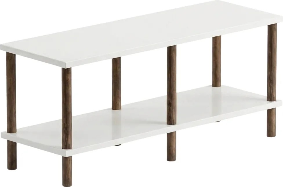 TV stolík SOLE 120 cm, biela