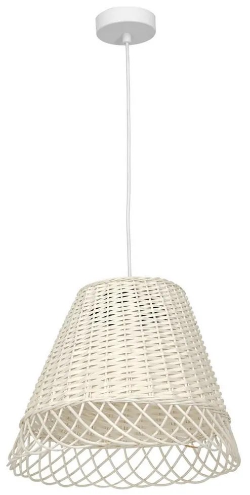 Luster na lanku VIMINI 1xE27/40W/230V ratan
