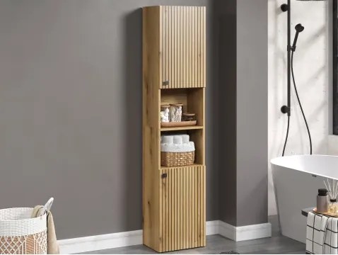 Vysoká skrinka Pure Bliss 40 cm, dub evoke%