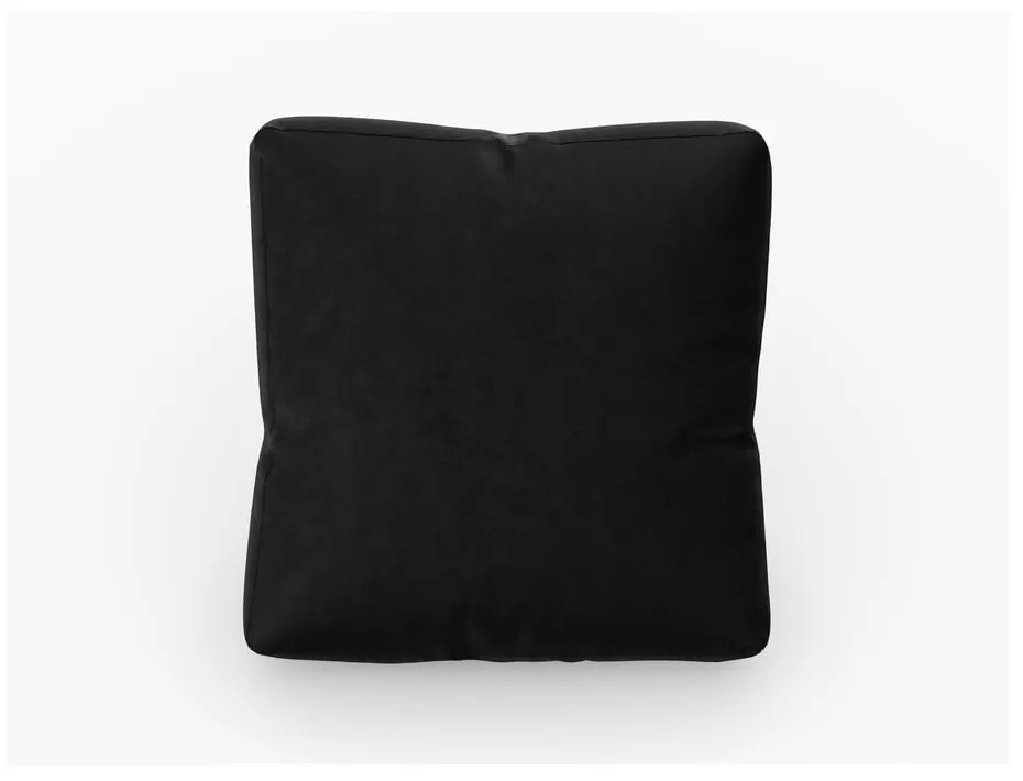 Čierny zamatový vankúš k modulárnej pohovke Rome Velvet - Cosmopolitan Design