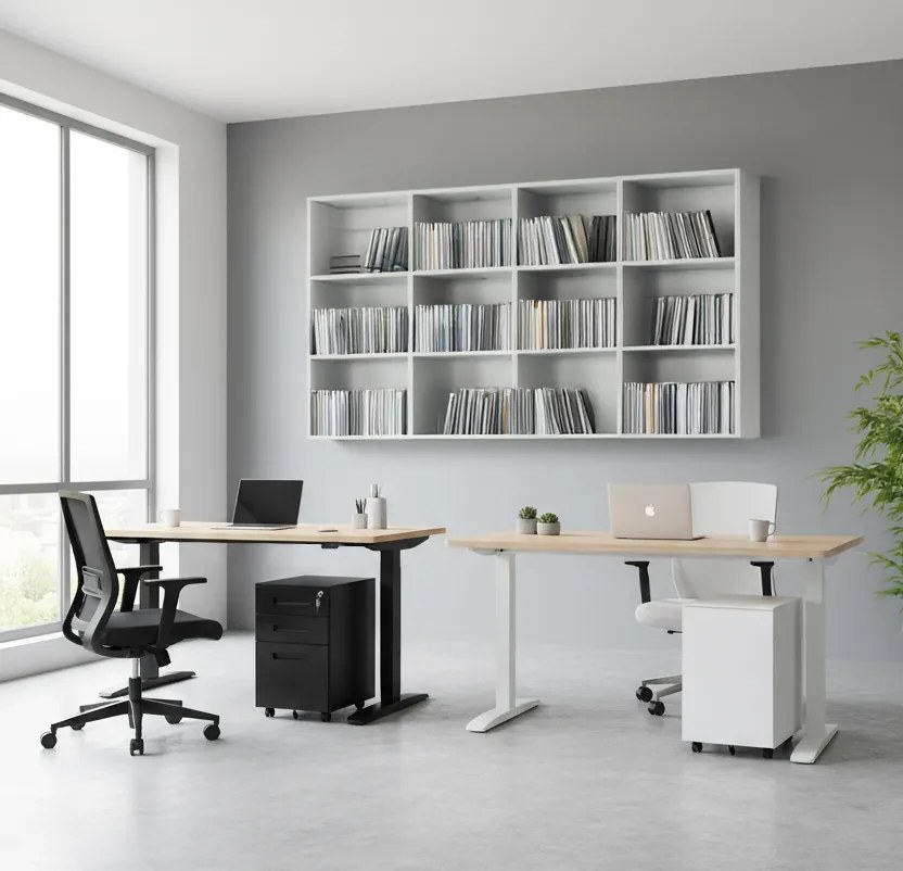 Súprava: stôl Alto 102 Black + kontajner