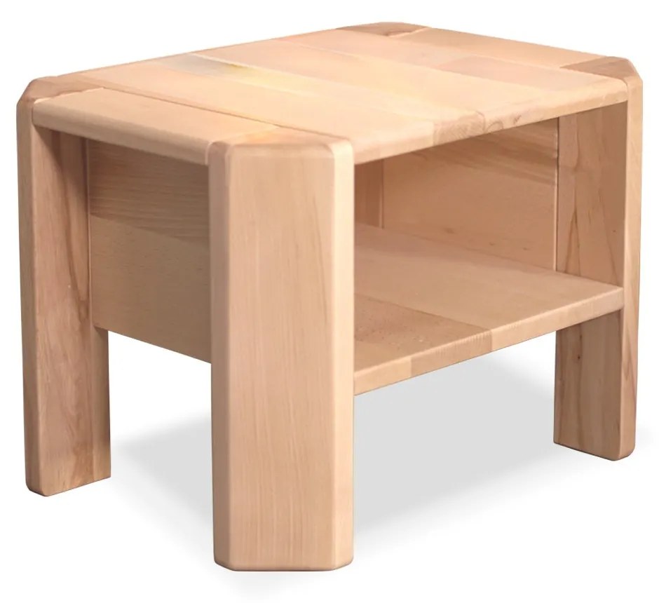 Nočný stolík LOFT 01 z masívu