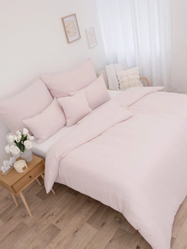 Francúzske mušelínové obliečky – Alexia púdrová