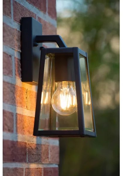 Lucide 29828/01/30 - Vonkajšie nástenné svietidlo MATSLOT 1xE27/40W/230V IP23