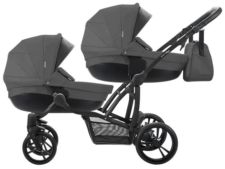Bebetto kočík 2v1 42 BLACK - 04