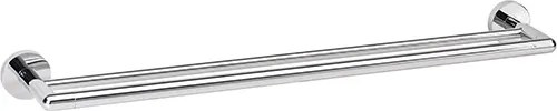 Bemeta Design OBLA: Držiak uterákov, 600 mm, dvojitý - 165204052