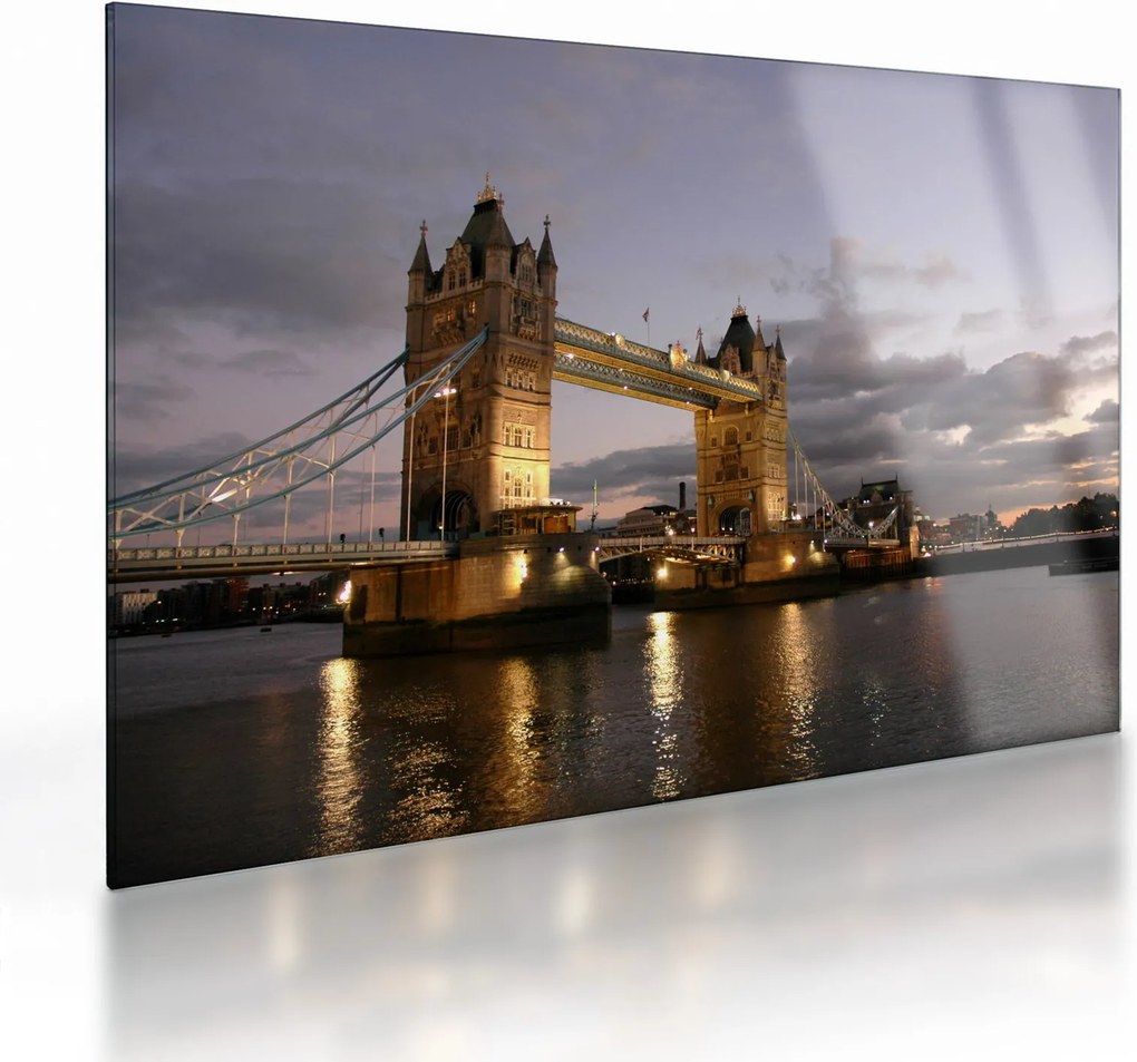 Obrázok - Tower Bridge v noci (70x50 cm)