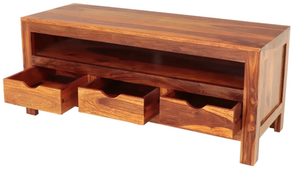 furniture-nabytek.cz - Drevený tv stolík z masívu palisander 120x50x40